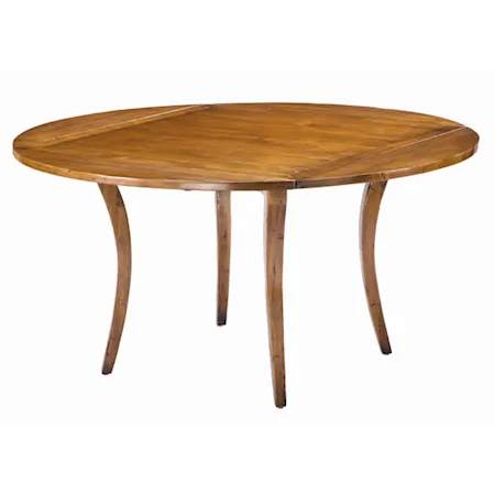 Square to Round Leg Table